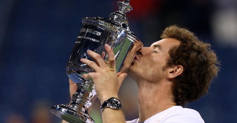 Andy Murray bate Novak Djokovic e vence Aberto dos Estados Unidos 2012 - Getty Images