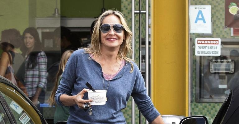 Sharon Stone - Swap/Splash News