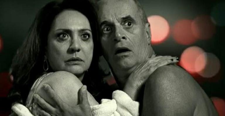 Muricy (Eliane Giardini) e Leleco (Marcos Caruso) - Reprodução / TV Globo