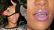 Extravagante, Rihanna surge com dentes de ouro - Splash