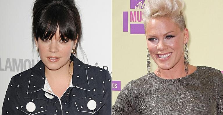 Lily Allen e Pink - Getty Images