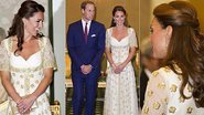 Kate Middleton com o marido, o Príncipe William - Getty Images