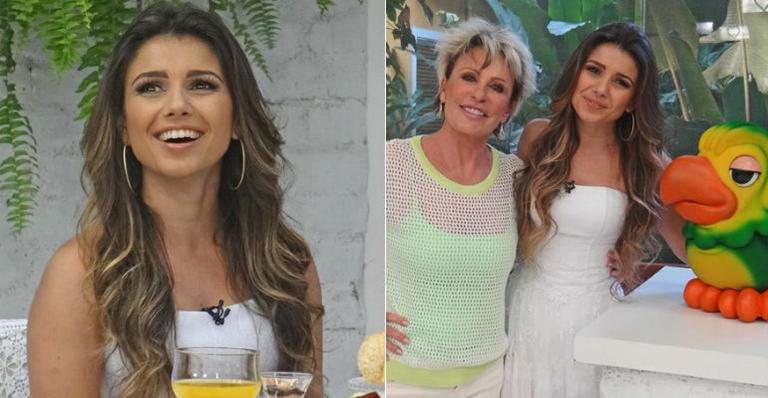 Paula Fernandes com Ana Maria Braga e Louro José - Divulgação/ Rede Globo