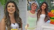 Paula Fernandes com Ana Maria Braga e Louro José - Divulgação/ Rede Globo