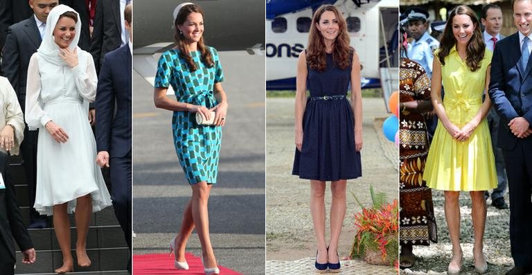 Os looks de Kate Middleton na Ásia - Getty Images