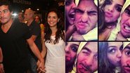 Paloma Bernardi mostra fotos fazendo caretas com Thiago Martins - Rodrigo dos Anjos / AgNews; Reprodução / Instagram