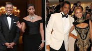 Barack Obama e Michelle; Jay-z e Beyoncé - Getty Images