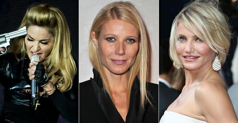 Madonna, Gwyneth Paltrow e Cameron Diaz - Getty Images