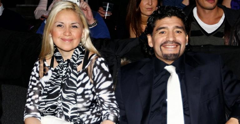 Verónica Ojeda e Diego Armando Maradona - Getty Images