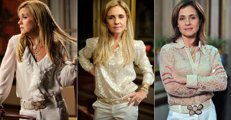 As camisas de Carminha - TV Globo