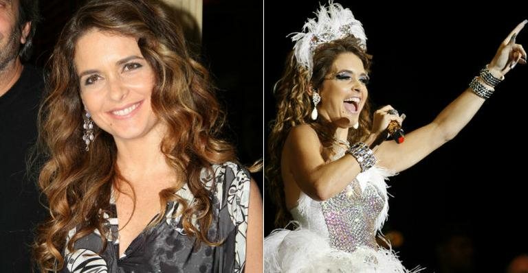 Cláudia Abreu e sua personagem em 'Cheias de Charme', Chayene - AgNews/ Divulgação Rede Globo