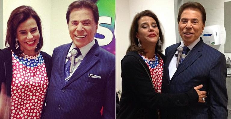 Narcisa Tamborindeguy e Silvio Santos - Reprodução/ Instagram