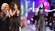 Hebe e Laura Pausini - Divulgação/ RedeTV!