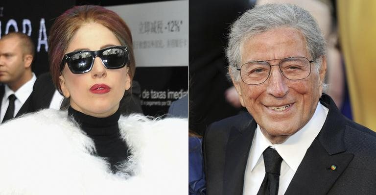 Lady Gaga e Tony Bennett - Reprodução/Getty Images