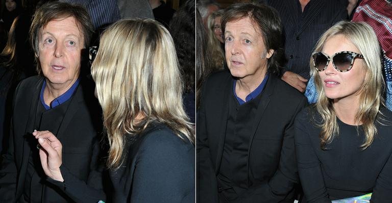 Paul McCartney e Kate Moss - Getty Images