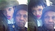 Rihanna visita e dá apoio ao avô Lional, após perda da avó Dolly - Reprodução/Twitter