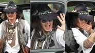 Ator Johnny Depp faz visita surpresa à tribo em Oklahoma, nos Estados Unidos - The Grosby Group