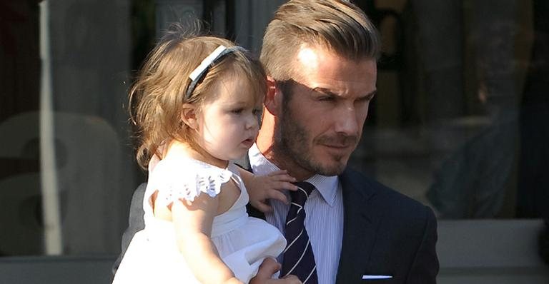 David Beckham e Harper - The Grosby Group