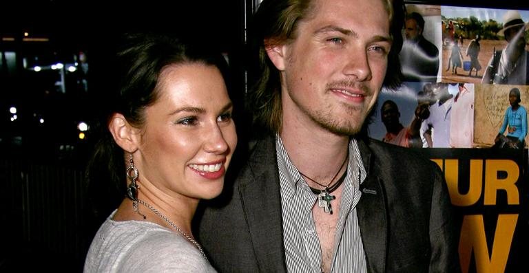 Taylor Hanson e Natalie - Getty Images