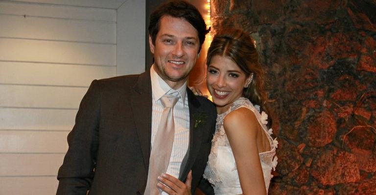 Marcelo Serrado e Roberta Fernandes - AGNews