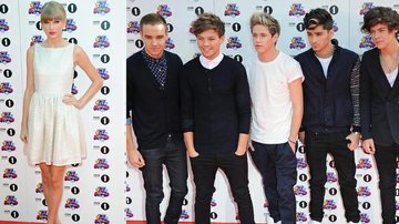 Taylor Swift e One Direction - Getty Images