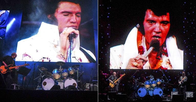 Elvis Presley in Concert - Celso Akin / Foto Rio News