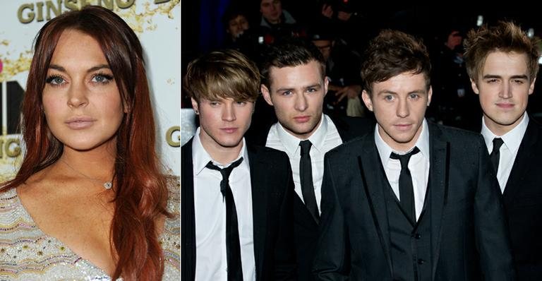 Lindsay Lohan e McFly - Getty Images