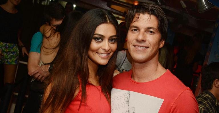 Juliana Paes comemora o aniversário do marido Carlos Eduardo Baptista - Ari Kaye/Divulgação