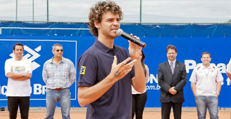 Gustavo Kuerten realiza abertura da Copa Guga Kuerten - Fernando Willadino