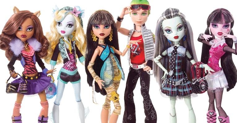 Turma "Monster High" oferece referências de bom comportamento às crianças - Divulgação