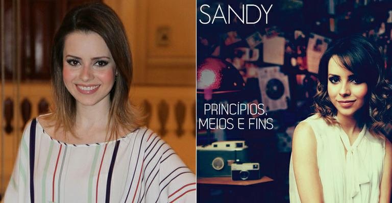 Sandy divulga capa de seu novo trabalho - Roberto Filho/Agnews e Divulgação