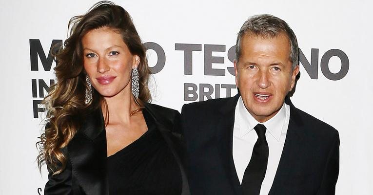 Gisele Bündchen e Mario Testino: o fotógrafo defendeu a top no início da carreira - Getty Images