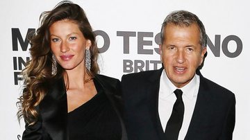 Gisele Bündchen e Mario Testino: o fotógrafo defendeu a top no início da carreira - Getty Images