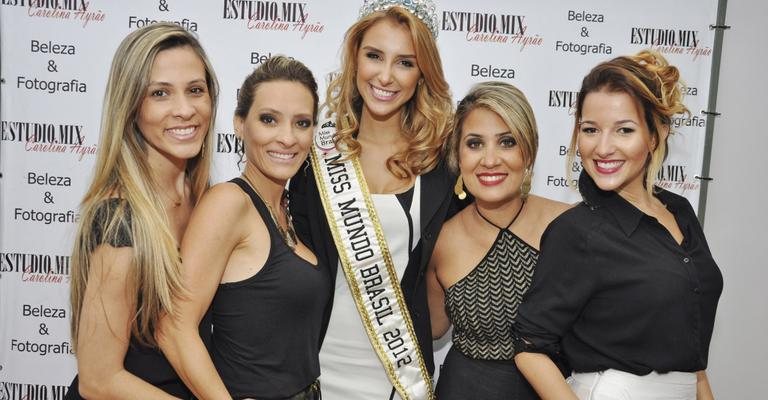 Miss Mundo Brasil abrilhanta opening de estúdio - -