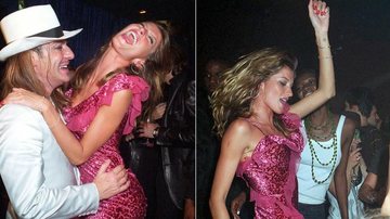 Gisele Bündchen em balada com John Galliano em 2002 - Grosby Group