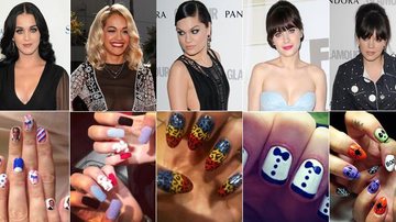 As unhas divertidas das famosas - Getty Images/ Reprodução