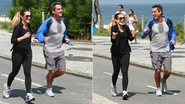 Cleo Pires e Alexandre Nero em gravação de 'Salve Jorge' - Clayton Militão e Roberto Cristino/Foto Rio News