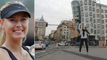 Tenista russa Maria Sharapova faz turismo em Praga, na República Tcheca - Reuters / Reprodução Facebook