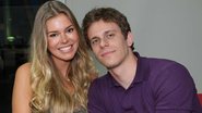 Cesar Cielo e Kelly Gisch - Thiago Duran/AgNews