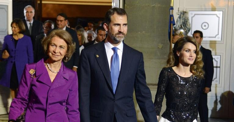 Premiação com Felipe e Letizia - Felix Ordonez/Reuters