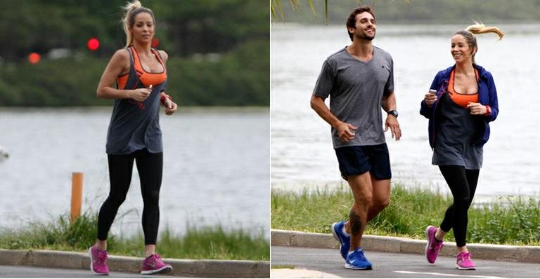 Danielle Winits grava cenas com o ator Danilo Sacramento - Gil Rodrigues / Foto Rio News