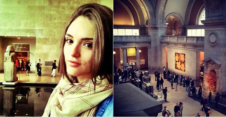 Isabelle Drummond visita o Metropolitan em Nova York - Reprodução / Instagram