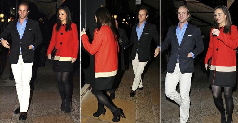 Pippa Middleton badala com novo affaire, James Matthews, em Londres, Inglaterra - The Grosby Group