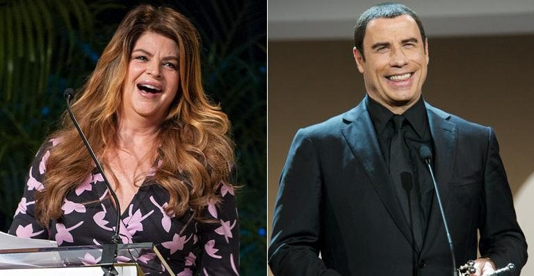 Kirstie Alley e John Travolta - Getty Images