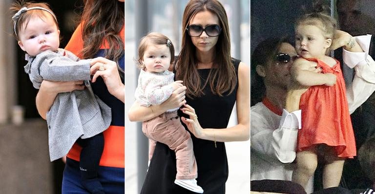 Harper Beckham: guarda-roupa avaliado em 5 mil libras - Splash News