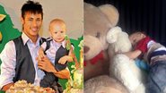 Neymar mostra foto do filho, Davi Lucca - Reprodução / Instagram