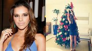 Mariana Rios mostra a sua árvore de Natal - Thais Aline /AgNews; Reprodução / Instagram