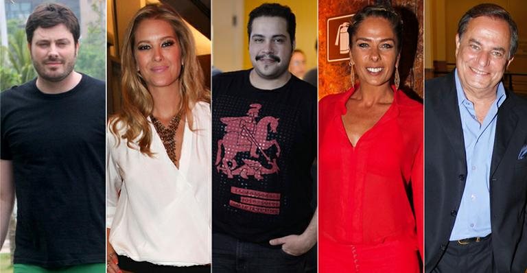 Danilo Gentili, Gianne Albertoni, Tiago Abravanel, Adriane Galisteu e Ronnie Von: presenças confirmadas no Teleton - Foto Montagem