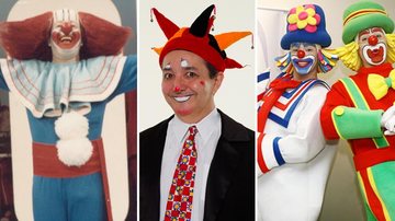 Bozo, Wellington Nogueira (Doutores da Alegria) e a dupla Patati Patatá: palhaços queridos no universo infantil - Foto-Montagem