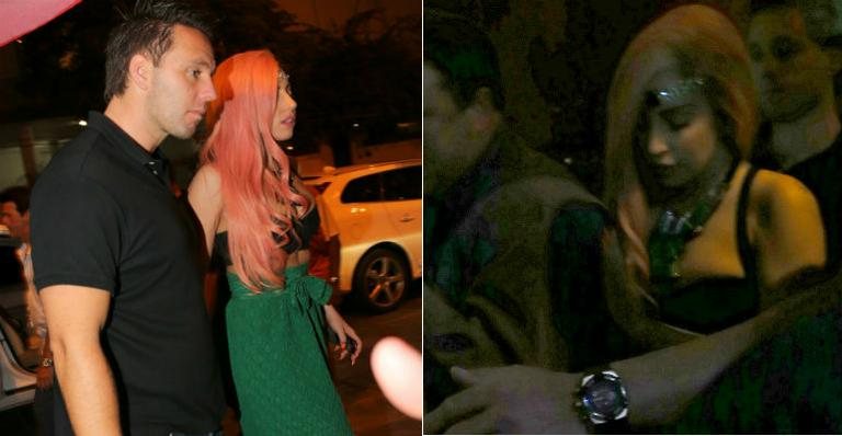 Lady Gaga vai a churrascaria no Rio de Janeiro - Delson Silva / Agnews